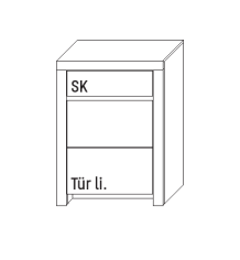 Wöstmann Soleo 3000 Sideboard 2763 