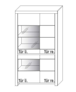 Wöstmann Soleo 3000 Zeilenschrank 5103 5104 