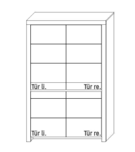 Wöstmann Soleo 3000 Zeilenschrank 5350 