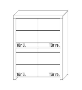 Wöstmann Soleo 3000 Zeilenschrank 4350 