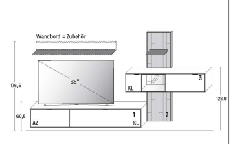 Wöstmann WM 2470 Wohnwand 0007 