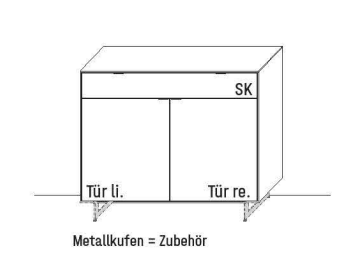 Wöstmann WM 2470 Sideboard 2260 