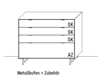 Wöstmann WM 2470 Sideboard 2262 