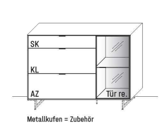 Wöstmann WM 2470 Sideboard 2343 