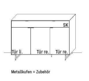 Wöstmann WM 2470 Sideboard 2560 