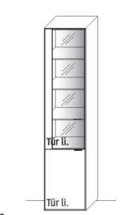 Wöstmann WM 2470 Zeilenschrank 6443 