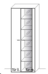 Wöstmann WM 2470 Zeilenschrank 6743 