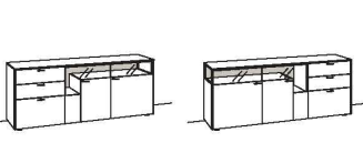 Venjakob Sentino 3000 Sideboard 5253 