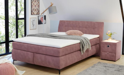 Jockenhöfer Boxspringbett Gitta rosa 