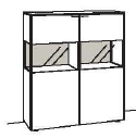 Venjakob Sentino 3000 Highboard 5278 