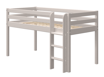 Flexa Classic Halbhohes Bett mit Senkrechtleiter 