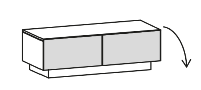 Voglauer V-Montana Lowboard 128 NLGG