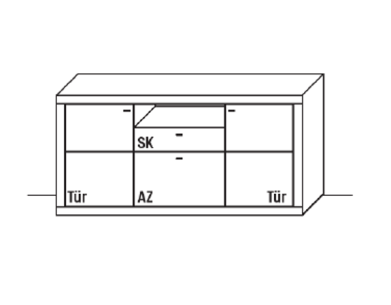 Wöstmann Aurum Sideboard 2752 