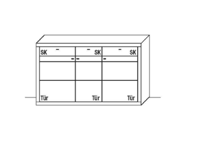 Wöstmann Aurum Highboard 2851 