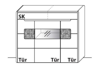 Wöstmann Solento Highboard 3540 