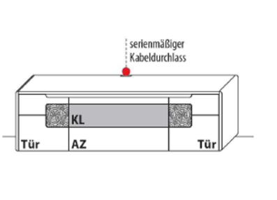 Wöstmann Solento Lowboard 1250 