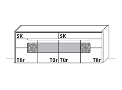 Wöstmann Solento Sideboard 2250 
