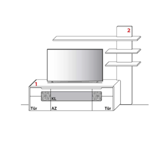 Wöstmann Solento Wohnkombination 0002 