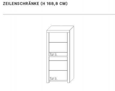 Wöstmann Soleo 3000 Zeilenschrank 4753 4754 